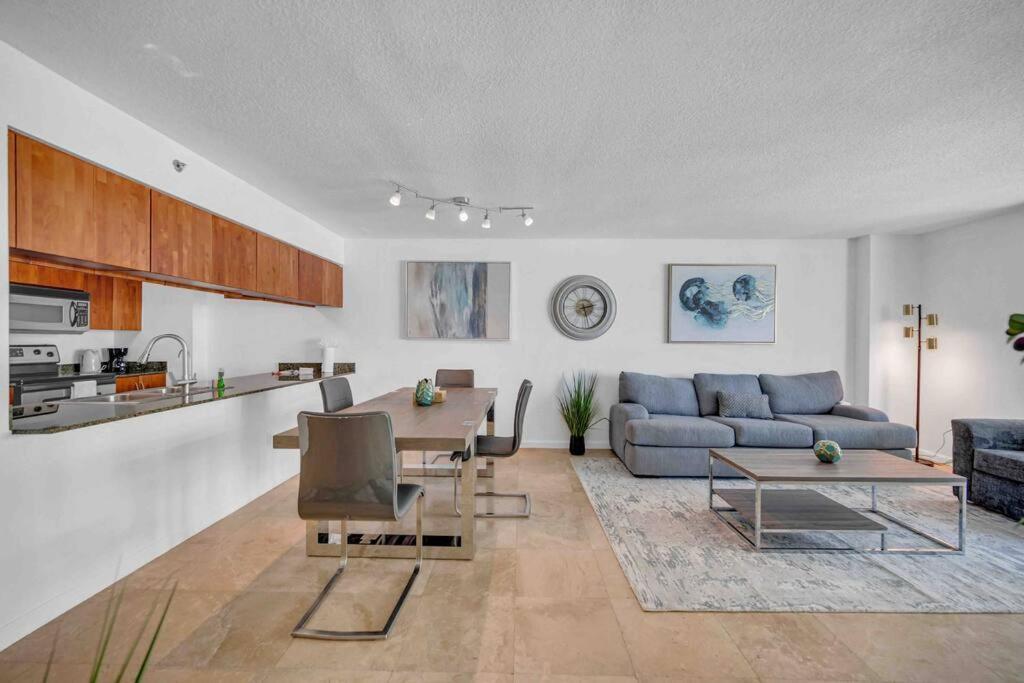 Spacious 36Th Flr 1 Bd 1 Bt • Brickell • Bay View Miami Exterior photo